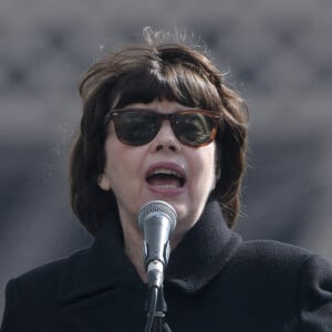 Exclusif - Mireille Mathieu - Répétitions du concert anniversaire des 130 ans de la Tour Eiffel à Paris, qui sera diffusé le 26 octobre sur France 2. Le 2 octobre 2019. © Giancarlo Gorassini / Bestimage