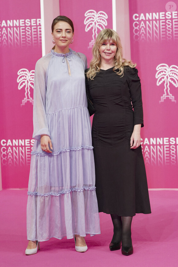 Sofia Karemyr, Anna Bjork - Pink Carpet dans le cadre de Canneseries saison 3 au Palais des Festivals à Cannes, le 13 octobre 2020. © Norbert Scanella/Panoramic/Bestimage