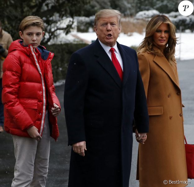 Barron Trump 14 Ans Teste Positif Au Covid 19 Melania Inquiete Donald Serein Purepeople