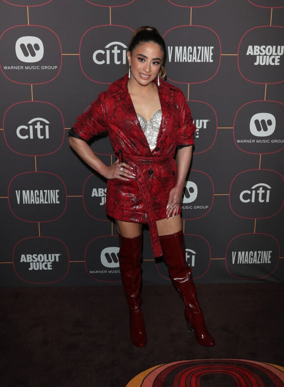 Ally Brooke lors du photocall de la soirée "Warner Music Pre-Grammy Awards Party" à Los Angeles le 23 janvier 2020. 