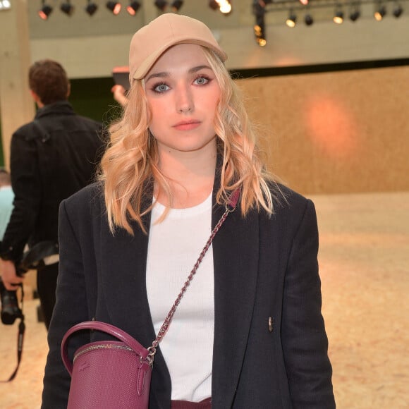 Chloé Jouannet au défilé Lacoste collection prêt-à-porter Automne/Hiver 2020-2021 lors de la Fashion Week à Paris. © Veeren Ramsamy-Christophe Clovis /Bestimage