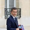 Gérald Darmanin, ministre de l'action et des comptes publics - Sortie du conseil des ministres du 12 juin 2019, au palais de l'Elysée à Paris. © Stéphane Lemouton / Bestimage