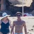Exclusif - Rebel Wilson et son compagnon Jacob Busch passent des vacances romantiques sous le soleil de Cabo San Lucas au Mexique. Le 12 octobre 2020.
