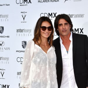 Gregory Basso et Ornella Verrecchia durant la soirée "Amber Lounge Monaco 2017" au Méridien Beach Plaza, dans le cadre du Grand Prix de Monaco. © Bruno Bebert/Bestimage