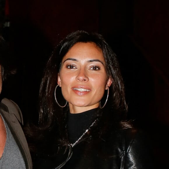 Grégory Basso et sa compagne Ornella - Soirée de lancement officielle du magazine Aestus "Fleurs de Rébellion" au Buddha-Bar à Paris, le 24 février 2015.