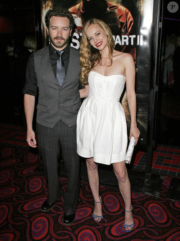 Danny Masterson et son épouse Bijou Phillips à Los Angeles en juin 2007.