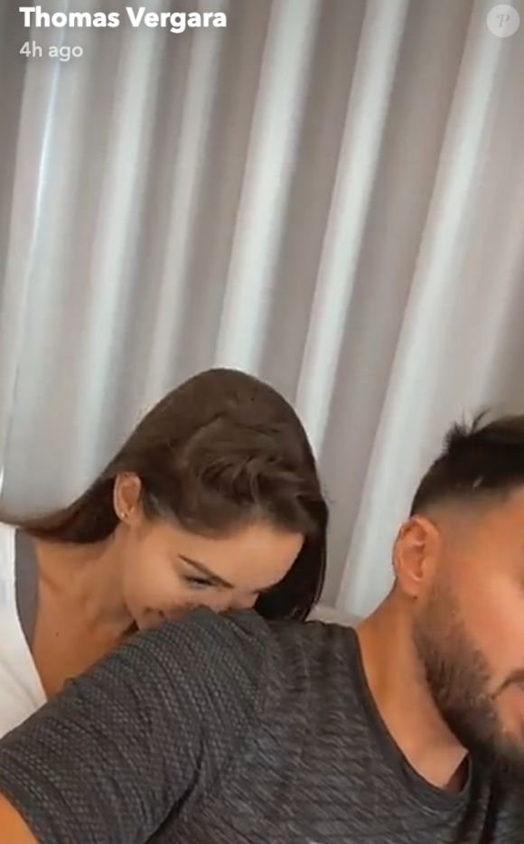 Nabilla et Thomas Vergara parlent de leur fils Milann et pensent qu'il est hyperactif - Snapchat, 21 octobre 2020