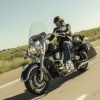 Exclusif - Johnny Hallyday sur la moto "Indian Chief" (Moto du chef de la tribu) lors de son road trip aux États-Unis, Texas le 19 septembre 2016 © Dimitri Coste / Bestimage