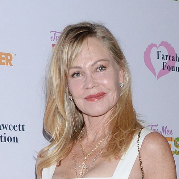 Melanie Griffith au photocall du gala caritatif "Farrah Fawcett Foundation" au Wallis Annenberg Center for the Performing Arts à Los Angeles, le 6 septembre 2019.