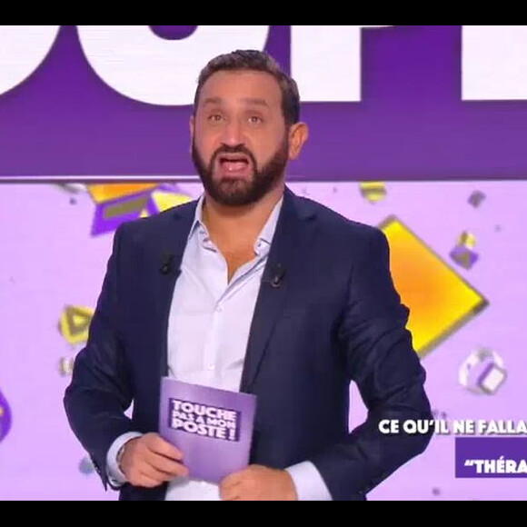 Evelyne Thomas en direct dans "Touche pas à mon poste" sur C8, le 22 octobre 2020