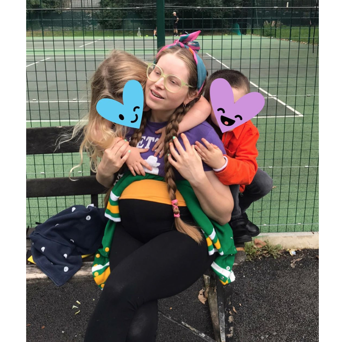 Photo Jessie Cave Enceinte De Son Troisième Enfant Et Ses Deux Aînés Margot Et Donnie 1354