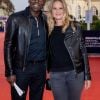 Lucien Jean-Baptiste et sa femme Aurélie Nollet à la première de "ADN" lors du 46ème Festival du Cinéma Américain de Deauville, le 11 septembre 2020. © Rachid Bellak/Bestimage 
