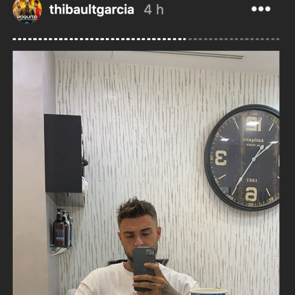 Thibault Garcia dévoile sa nouvelle coupe de cheveux déjantée - Instagram, 25 octobre 2020
