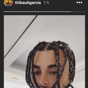 Thibault Garcia dévoile sa nouvelle coupe de cheveux déjantée - Instagram, 25 octobre 2020