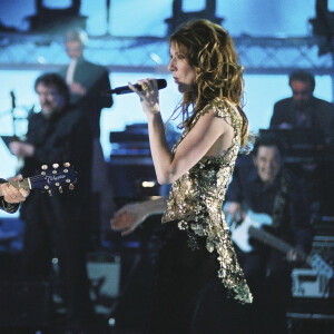 Archives - Le chanteur Jean-Jacques Goldman en présence de Céline Dion. © Patrick Carpentier / Bestimage