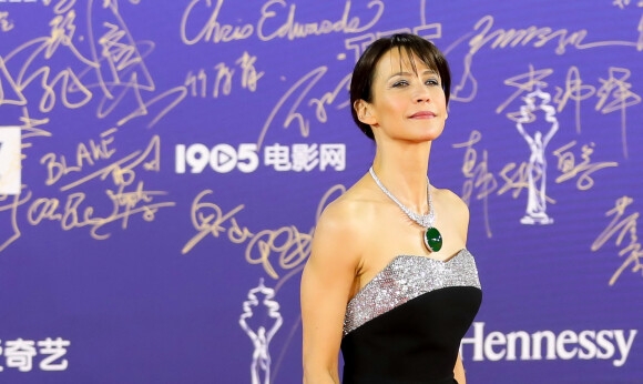Sophie Marceau sur le tapis rouge de la cérémonie d'ouverture du 9ème festival international du film de Pekin, Chine