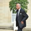 Laurent Fabius, président du conseil constitutionnel - Arrivées à la conférence des Ambassadeurs et des Ambassadrices au Palais de l'Elysée à Paris le 27 août 2019. © Giancarlo Gorassini / Bestimage