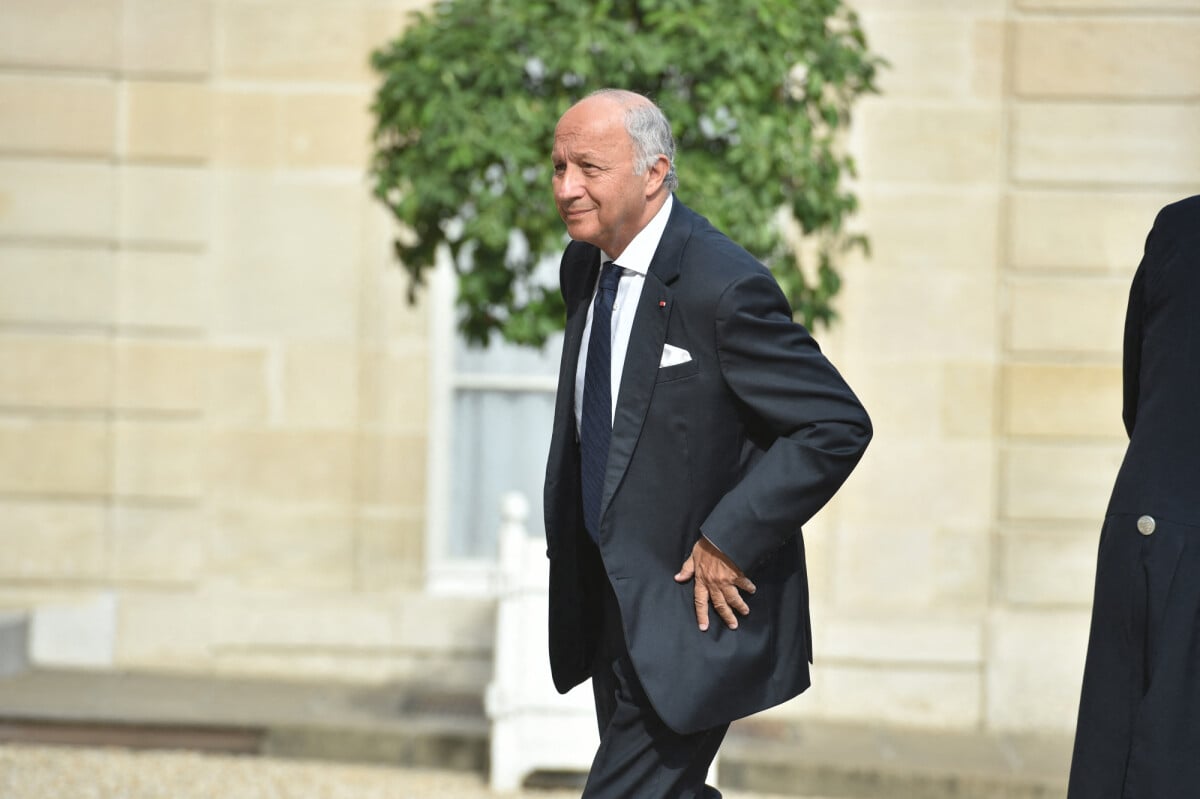 Photo : Laurent Fabius, Président Du Conseil Constitutionnel - Arrivées ...