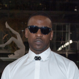 Skepta assiste au défilé Alyx automne-hiver 2020-2021 à la Fashion Week de Paris. Le 19 janvier 2020.