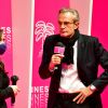 Elsa Esnoult et Laurent Weil au photocall de la seconde soirée du festival Canneseries saison 3 au Palais des Festivals à Cannes, le 10 octobre 2020. © Bruno Bebert / Bestimage