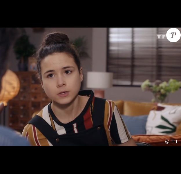 Maïna Grézanlé dans la série "Demain nous appartient", sur TF1.