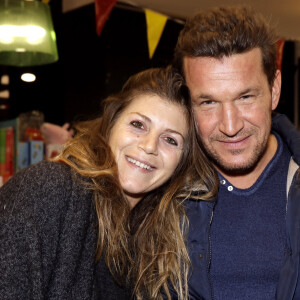 Benjamin Castaldi avec sa femme Aurore Aleman - Sortie livre de Valérie Bénaïm à la librairie Eyrolles à Paris le 13 octobre 2019. © Cédric Perrin /Bestimage