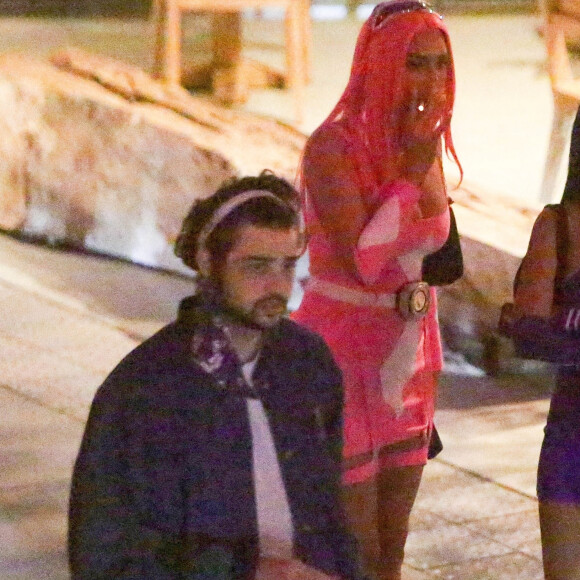 Exclusif - Stassie Karanikolaou, Noah Centineo - Kylie Jenner organise une fête d'Halloween à Los Angeles, le 30 octobre 2020.