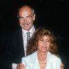 Archives - Sean Connery et sa femme Michelne Roquebrune. 1992. @Michael Ferguson/PHOTOlink / MediaPunch