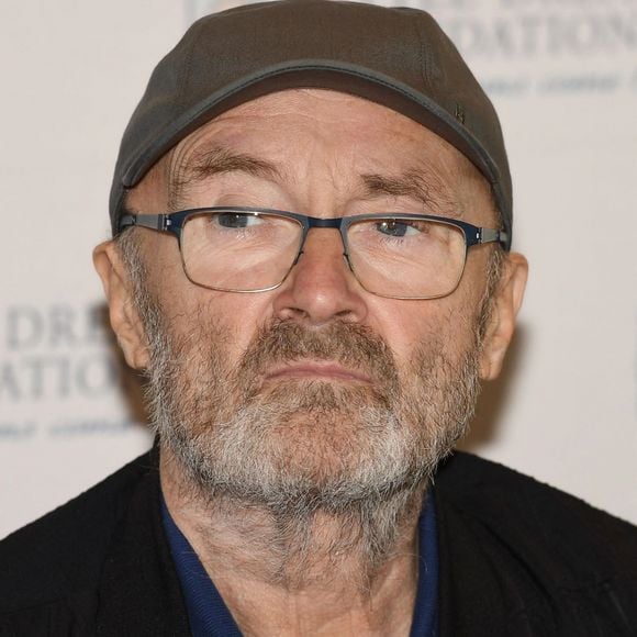 Phil Collins à la conférence de presse de "Little Dreams Foundation" au Satai à Miami. Le 2 octobre 2018.