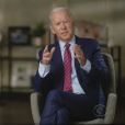 Le candidat démocrate Joe Biden et sa colistière Kamala Harris répondent à une interview dans l'émission "60 minutes" sur CBS, une semaine avant les élections présidentielles américaines, le 25 octobre 2020. Wilmington.
