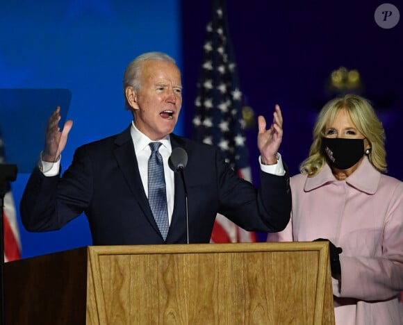 Joe Biden en campagne à Wilmington, dans le Delaware, le 3 novembre 2020.