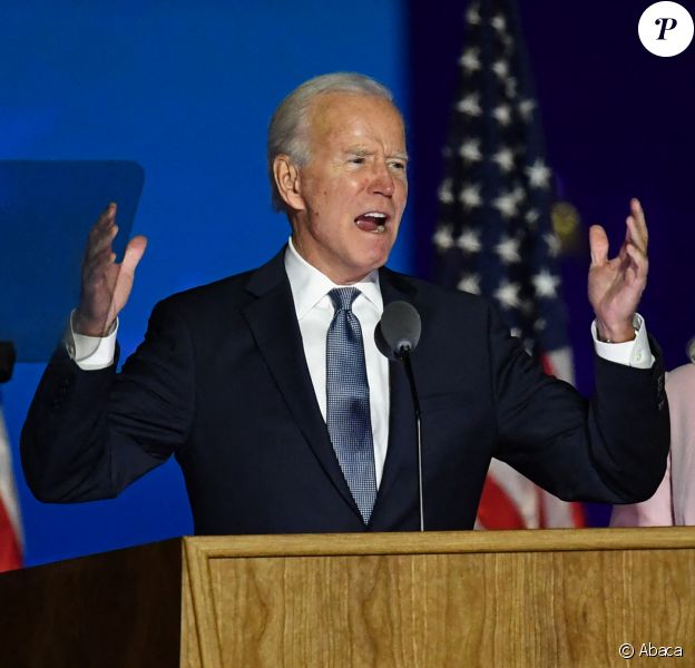 Joe Biden en campagne à Wilmington, dans le Delaware, le 3 novembre 2020.