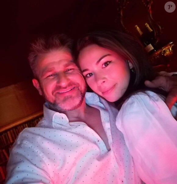 Fabrice et Lola en mode selfie sur Instagram, le 6 novembre 2020.