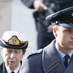 Le prince William, duc de Cambridge lors de la cérémonie de la journée du souvenir (Remembrance Day) à Londres le 8 novembre 2020.