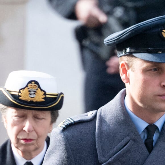 Le prince William, duc de Cambridge lors de la cérémonie de la journée du souvenir (Remembrance Day) à Londres le 8 novembre 2020.