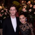 Jean-Baptiste Maunier et Cindy Chao lors de la soirée de gala de la 18ème édition du "Dîner de la mode du Sidaction" au Pavillon Cambon Capucines - Potel et Chabot à Paris, France, le 23 janvier 2020. © Rachid Bellak/Bestimage   