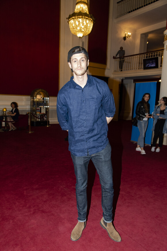 Exclusif - No Web - Jean-Baptiste Maunier - Backstage de l'enregistrement de l'émission "On refait les grands duos d'humour" au Théâtre de Paris, diffusée le 21 septembre sur France 3. Le 29 mai 2018 © Romual Meigneux-Pierre Perusseau / Bestimage 