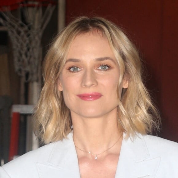 Diane Kruger quitte les studios de l'émission 'Live with Kelly & Ryan' à New York, le 18 juillet 2019. 