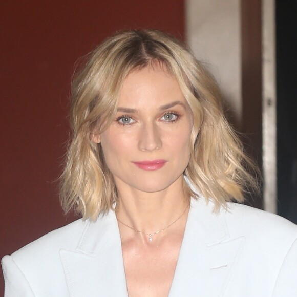 Diane Kruger quitte les studios de l'émission 'Live with Kelly & Ryan' à New York, le 18 juillet 2019. 