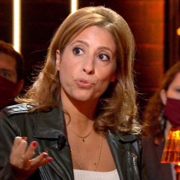 Léa Salamé invitée dans l'émission "On est presque en direct", sur France 2. Le 14 novembre 2020.