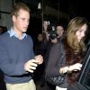 Le prince William et Kate Middleton en soirée à Londres en 2006.