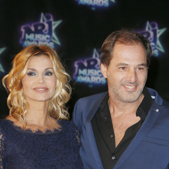 Ingrid Chauvin et Thierry Peythieu lors de la 18ème cérémonie des "NRJ Music Awards" au Palais des Festivals à Cannes, le 12 novembre 2016. © Christophe Aubert via Bestimage