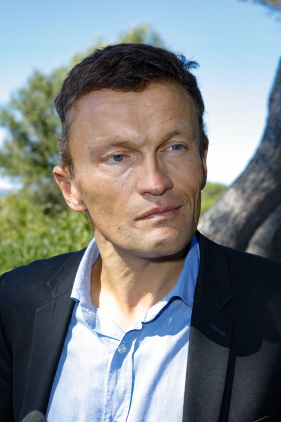 Sylvain Tesson - Remise du prix littéraire Jacques Audiberti à Antibes le 28 septembre 2018. 