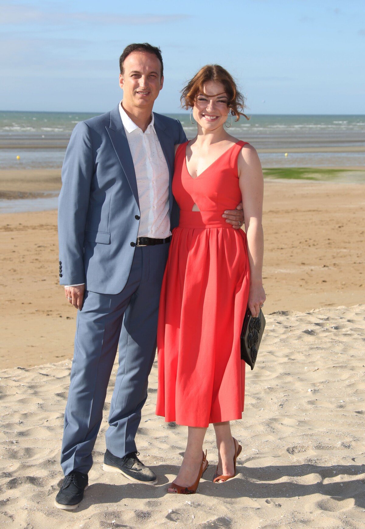 Photo Emilie Dequenne Et Son Fianc Michel Ferracci Sur La Plage Lors