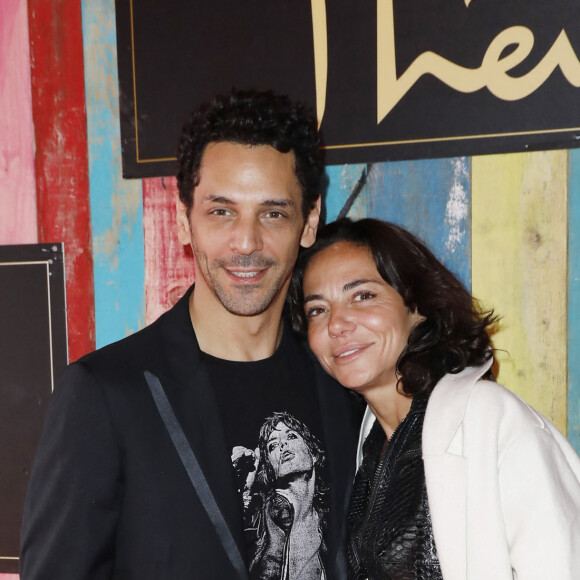 Tomer Sisley et sa femme Sandra Sisley - Remise des Prix du 41ème Festival Mondial du Cirque de Demain au Cirque Phénix à Paris le 2 février 2020. © Marc Ausset-Lacroix/Bestimage