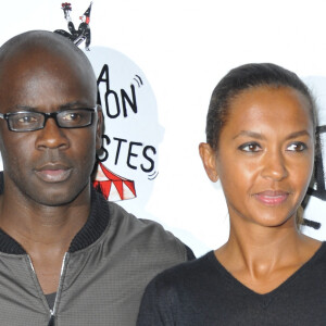 Lilian Thuram, Karine Le Marchand - 51eme Gala de l'Union Des Artistes au Cirque Alexis Gruss a Paris le 12 Novembre 2012.