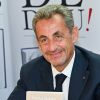 Nicolas Sarkozy dédicace son livre "Le temps des tempêtes" à la librairie Filigranes à Bruxelles le 3 septembre 2020. © Frédéric Andrieu / Panoramic / Bestimage 