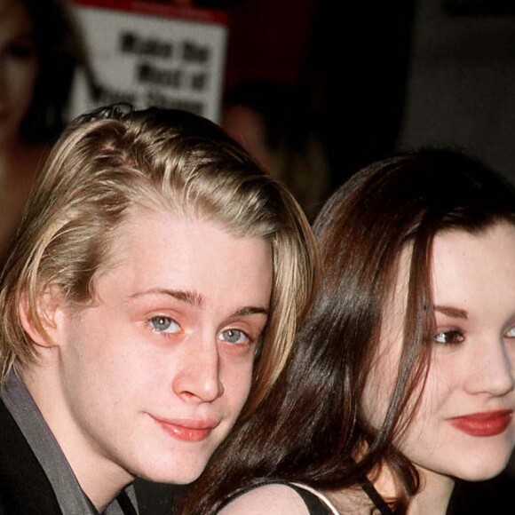 Macaulay Culkin et Rachel Miner - première du film Star Wars. 