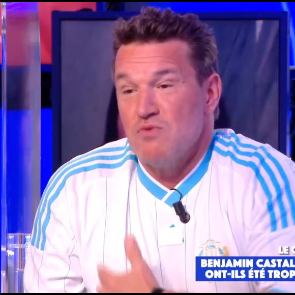 Benjamin Castaldi s'explique avec René Malleville dans "Touche pas à mon poste", le 19 novembre 2020, sur C8