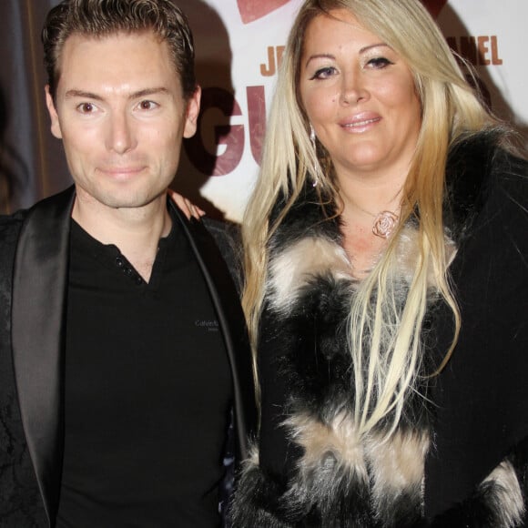 Loana Petrucciani et son compagnon Frédéric Cauvin - Jean-Pierre Danel reçoit son disque d'or du DVD pour "Guitar Tribute" lors d'une soirée à l'hôtel Burgundy à Paris, le 7 avril 2016. © Baldini/Bestimage